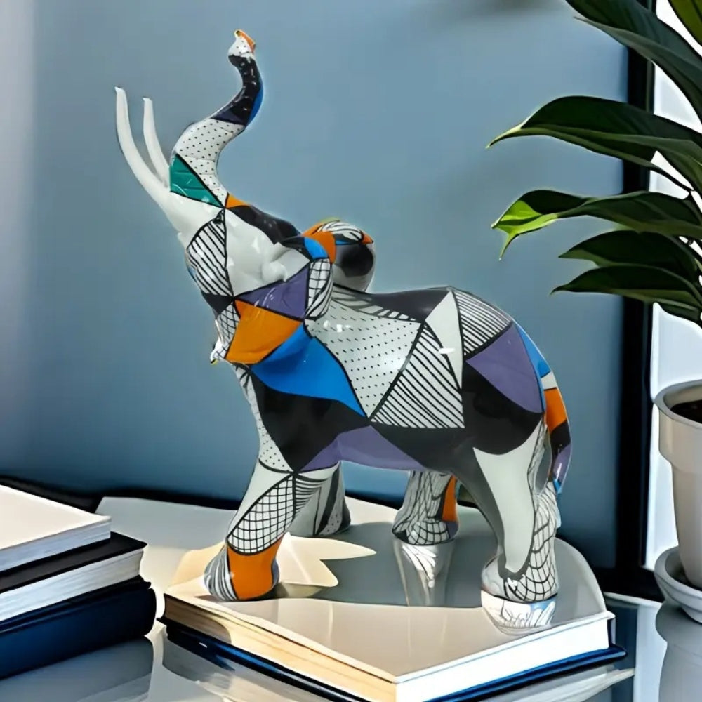 Lisslune | Luxury Abstract Elephant Figurine