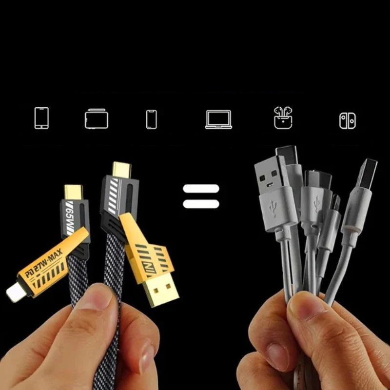 Lisslune | 4 in 1 PD 65W Fast Charging Cable