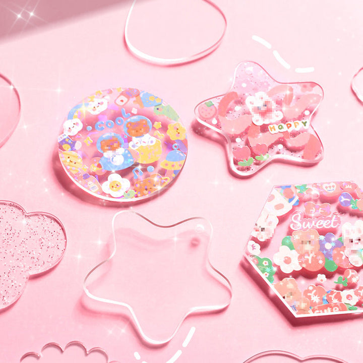 Lisslune | Goo Card Sticker Set - Children's Toy for Crafting Notebooks