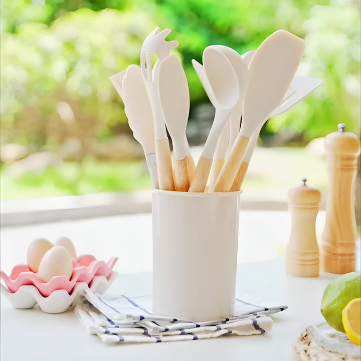 Lisslune | Silicone Cooking Utensils Set