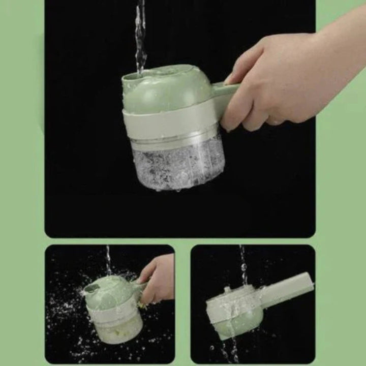 Lisslune | PrepMate – 4-in-1 manual kitchen preparation maker