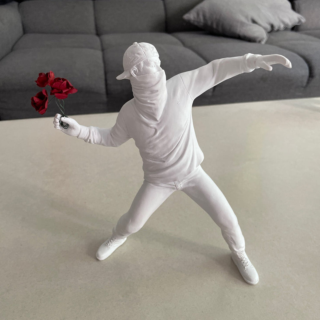 Lisslune | Banksy Flower Rioter