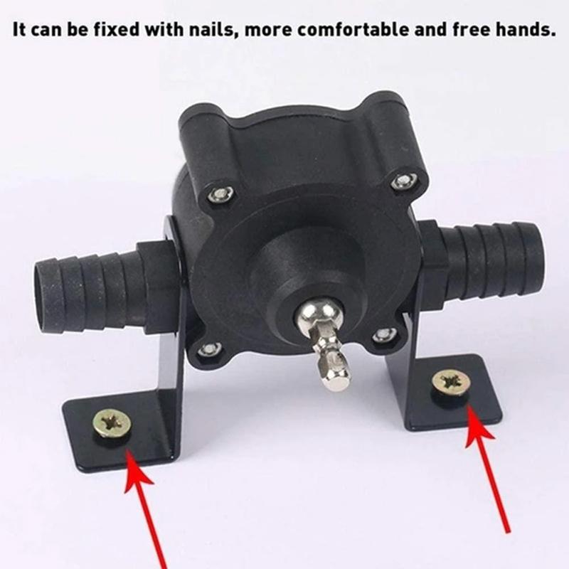Lisslune | Hand Electric Drill Drive Self-Priming Water Transfer Pump