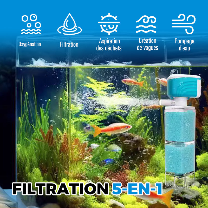 Lisslune | Automatic filtration system for aquarium
