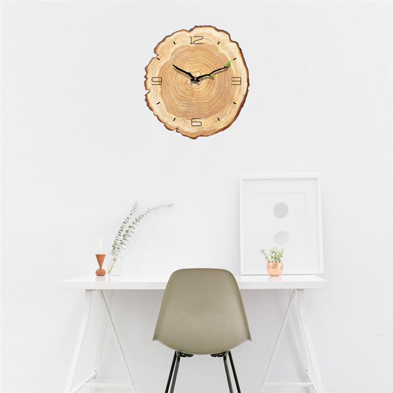 Lisslune | Wooden Annual Rings Wall Clock