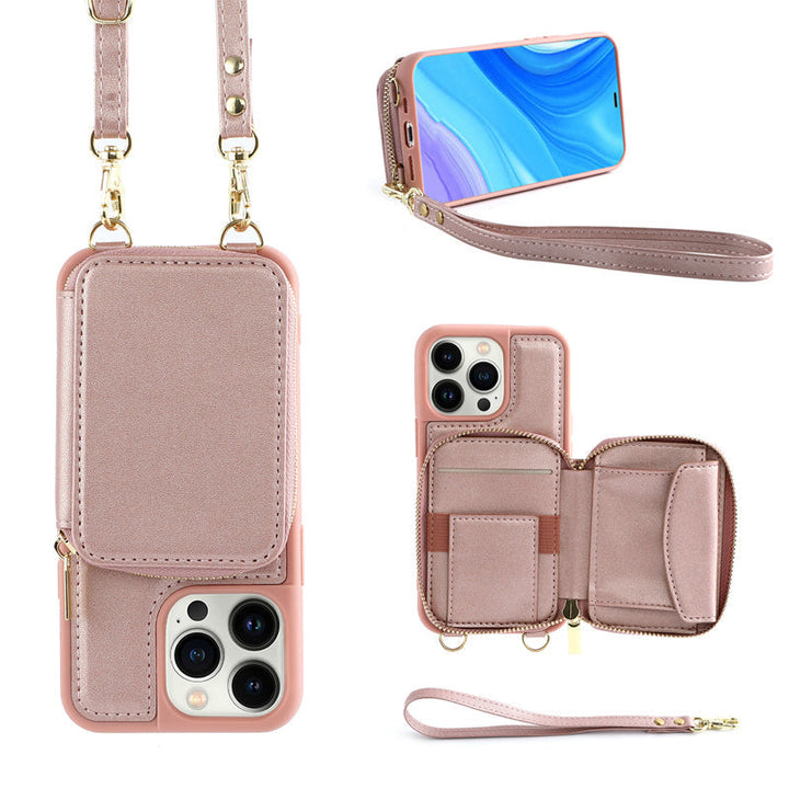 Lisslune | Phone case with wallet & sling, crossbody handbag