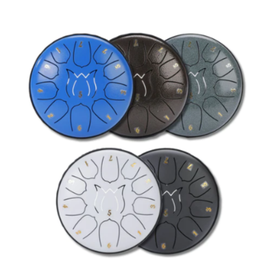 Lisslune | EchoDrum – Steel Tongue Drum for Meditation, Yoga, and Relaxation