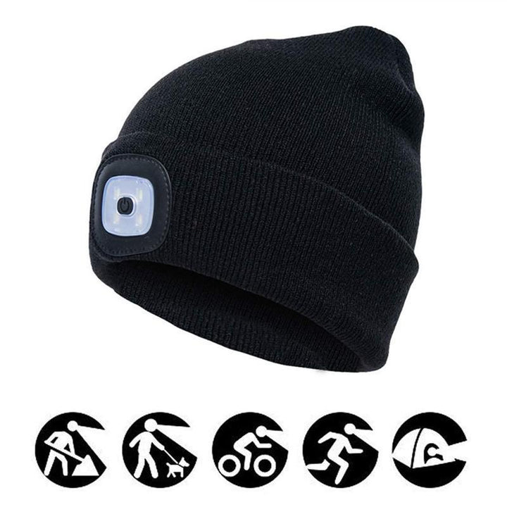 Lisslune | LED Knit Winter Beanie Hat