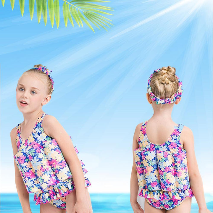 Lisslune | Swimsuit with swim aid for children
