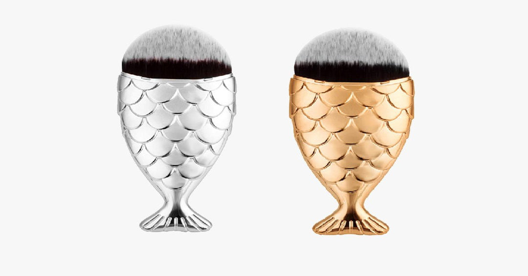 Lisslune | Pair of Fishtail Brushes – For Your Flawless Coverage