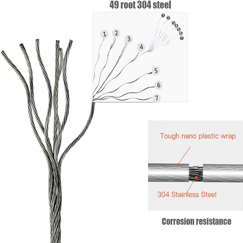 Lisslune | Retractable clothesline for indoors/outdoors