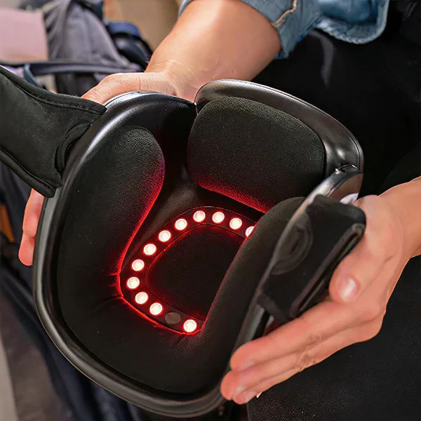 Lisslune | Knee Massager with Red Light Therapy for Pain Relief and Muscle Recovery