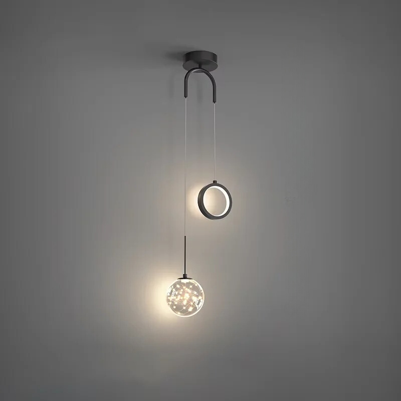 Lisslune | Modern LED Pendant Light for Stylish Ambiance in Bedroom and Dining Room