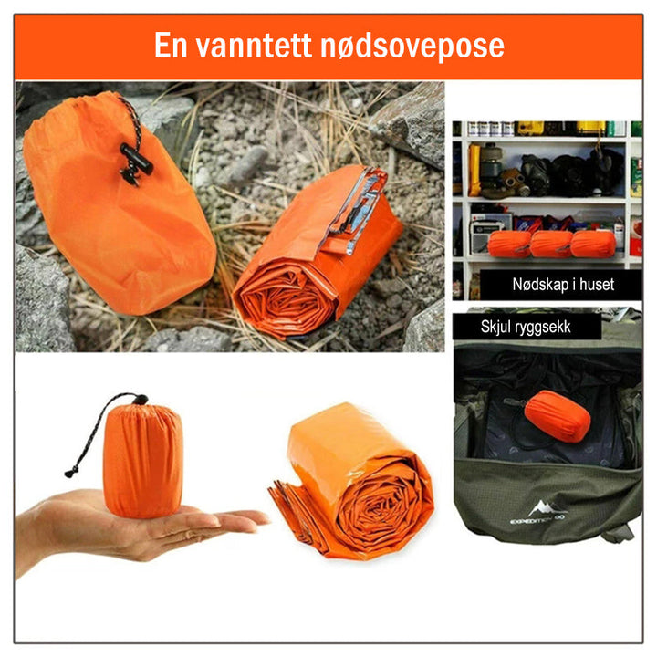 Lisslune | Waterproof sleeping bag for emergencies