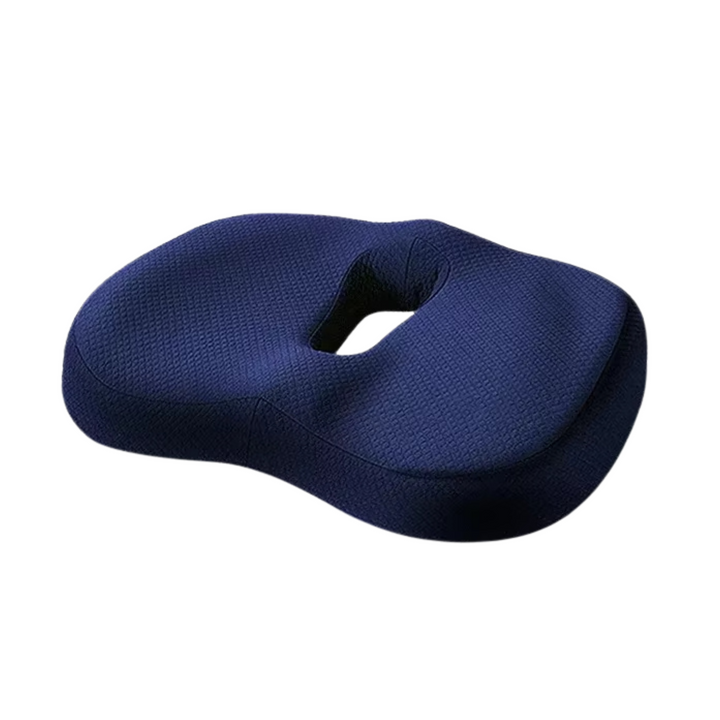 Lisslune | Orthopedic Seat Cushion | Ergonomic Design for Back Pain Relief & Comfort at Home or Office