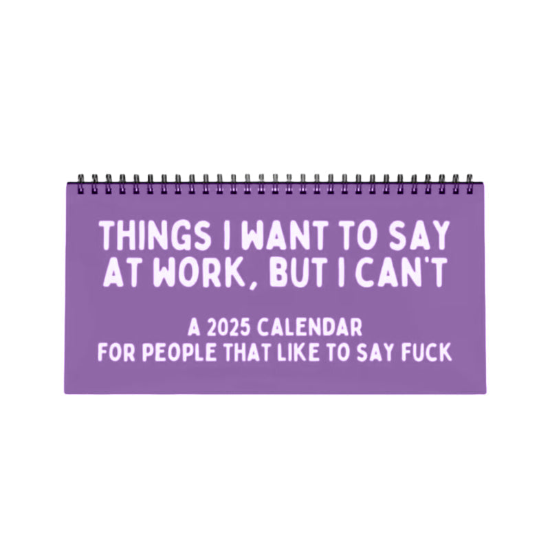 Lisslune | Funny 2025 sarcastic calendar