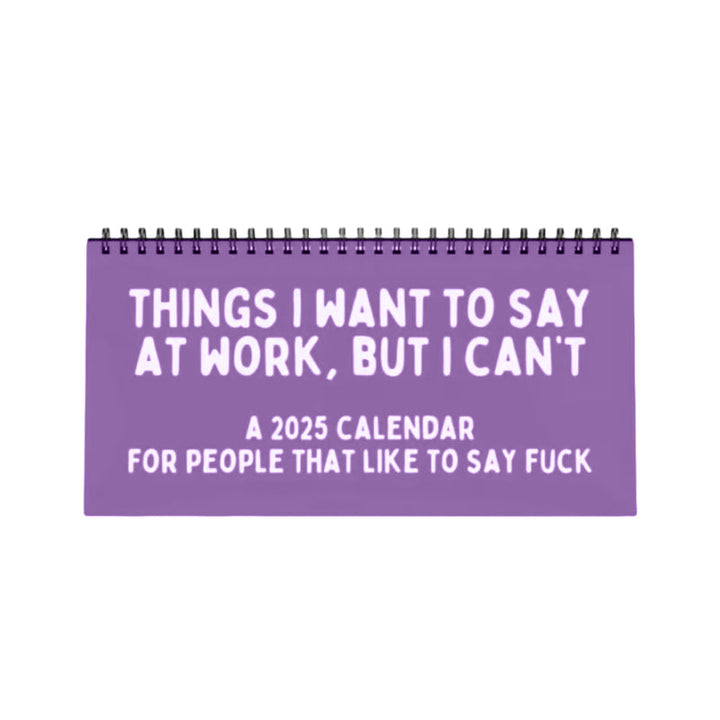 Lisslune | Funny 2025 sarcastic calendar