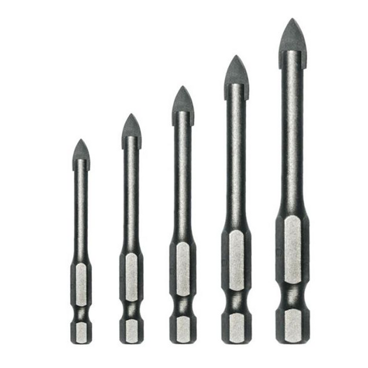 Lisslune | Triangle drill with hexagonal shank made of alloy