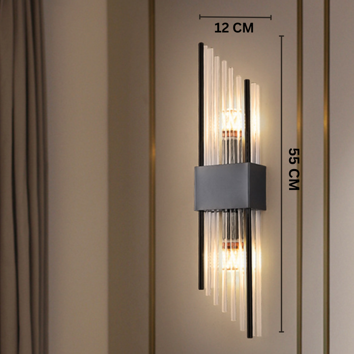 Lisslune | Wall Light - GlamorLite - Luxurious Design - Elegant and Refined