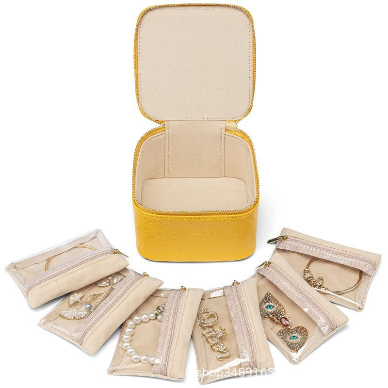 Lisslune | Leather jewelry box for travel
