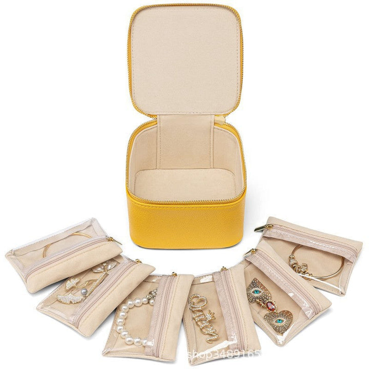Lisslune | Leather jewelry box for travel