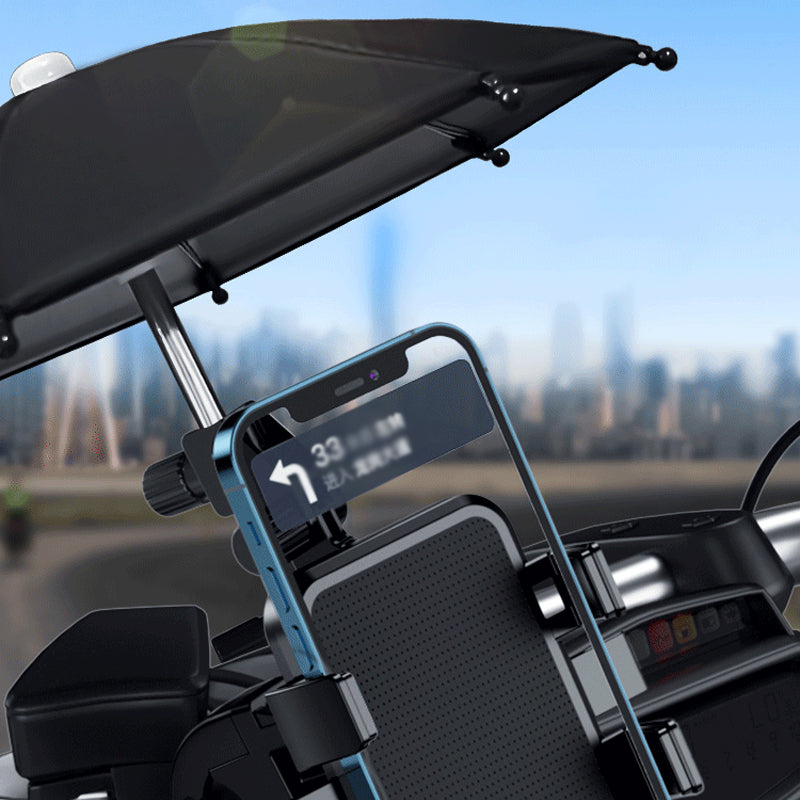 Lisslune | Motorcycle Phone Holder with Umbrella