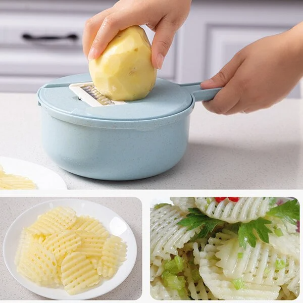 Lisslune | 12-In-1 Multi-Function Food Chopper