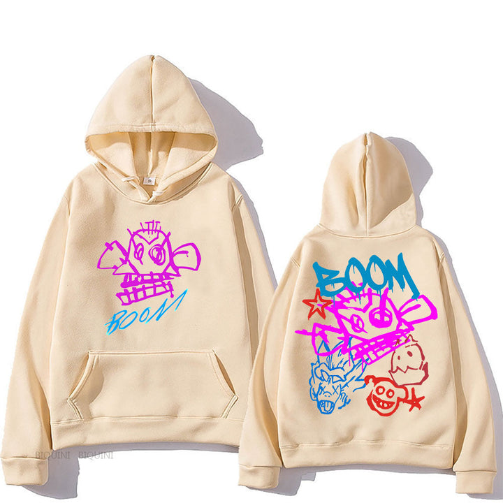 Lisslune | Arcane Jinx Cartoon Long Sleeve Hoodie