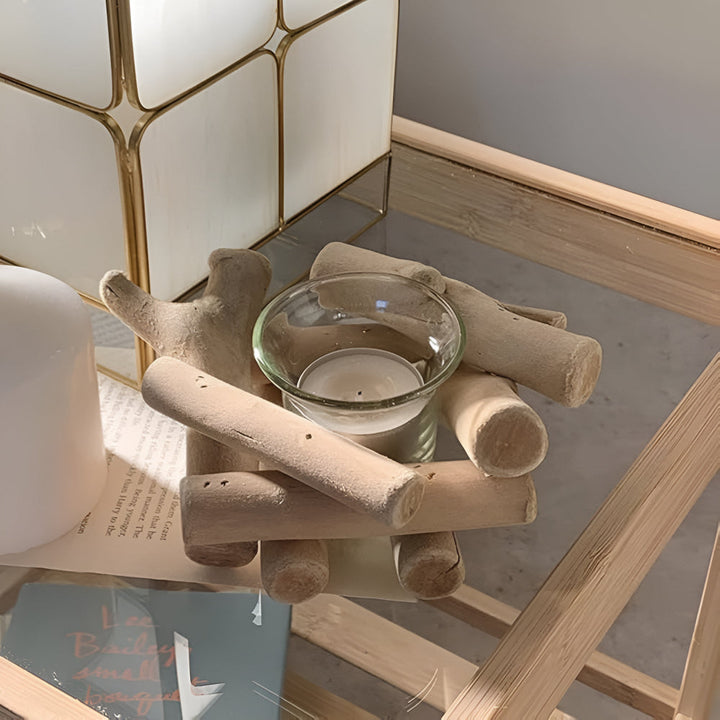Lisslune | Driftwood Haven Candle Holder