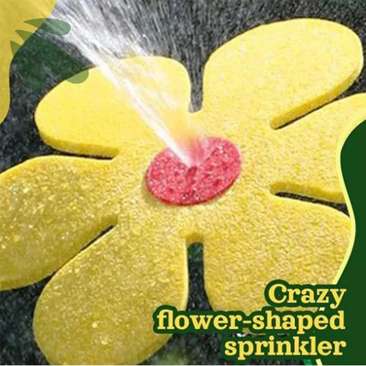 Lisslune | Dancing Daisy Sprinkler – Fun Lawn Sprinkler for Garden and Pets