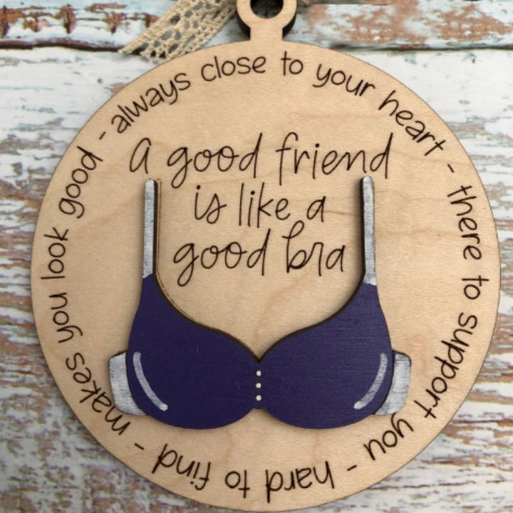 Lisslune | Friend Like A BH Wood Ornament