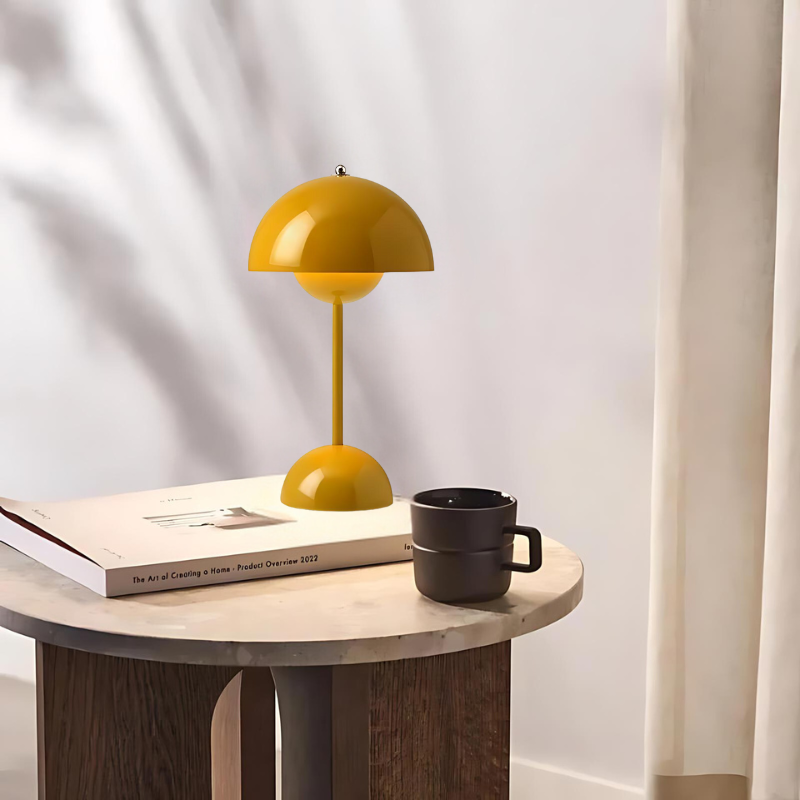 Lisslune | ModernLamp | Modern table lamp in mushroom design with touch control