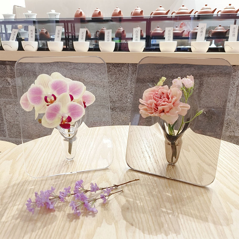 Lisslune | Creative transparent picture frame vase made of acrylic