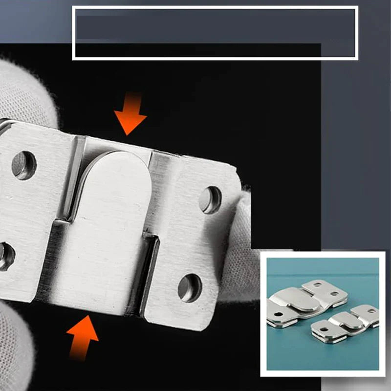 Lisslune | Stainless Steel Interlock Hanging Buckle