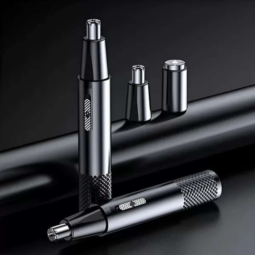 Lisslune | Rechargeable Nose Hair Trimmer | Cordless, Safe Blades & Portable Design for Men and Women