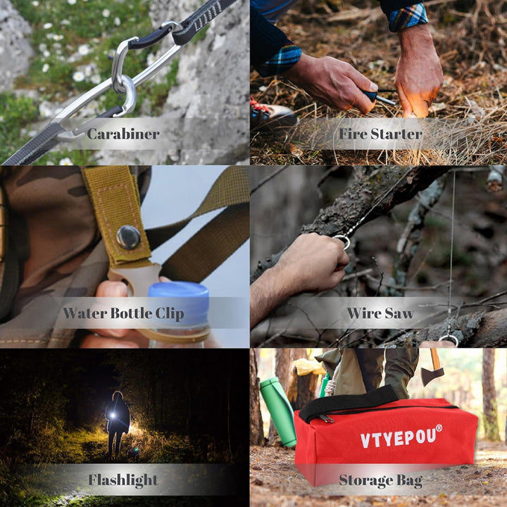 Lisslune | Survival Tools Advent Calendar for Adults Teens 24 Days Christmas Countdown