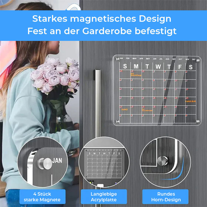 Lisslune | Magnetic Calendar for the Fridge