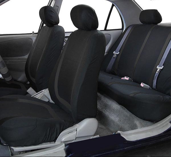 Lisslune | ComfortSeat 9-piece Car Seat Covers Set – Universal, Breathable & Washable
