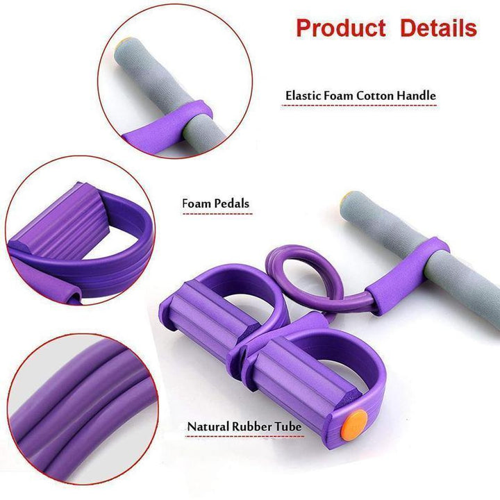 Lisslune | Bequee Multifunctional Adjustable Sit-Up Bar Assistance Device/Pedal Resistance Band