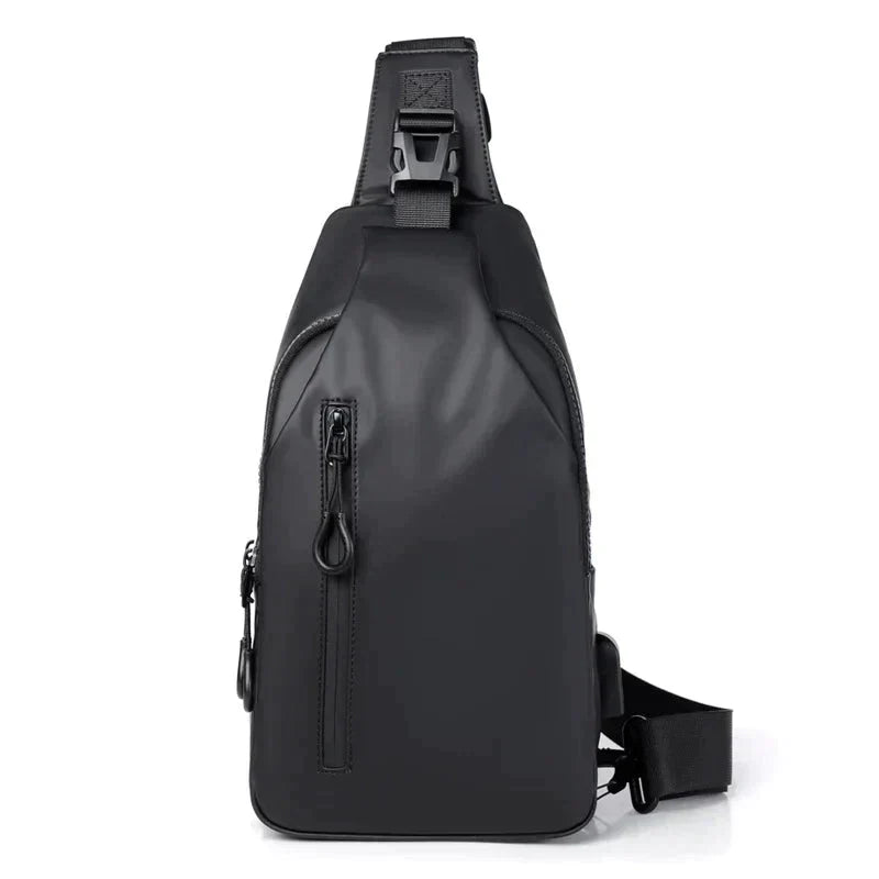 Lisslune | UrbanShield Waterproof Crossbody Bag with Anti-Theft Design