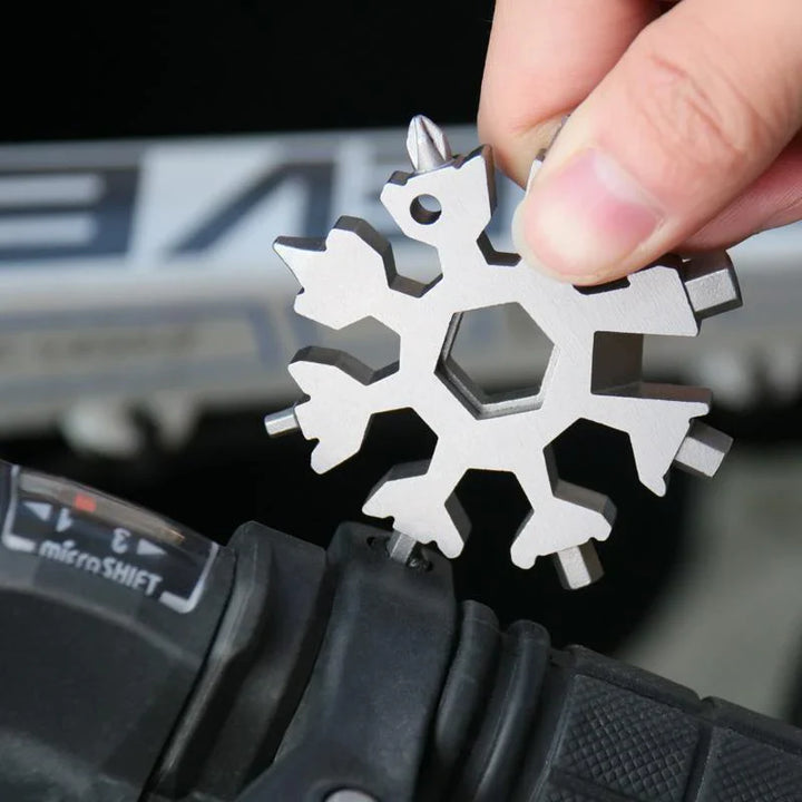 Lisslune | Snowflake | 18-in-1 Multitool