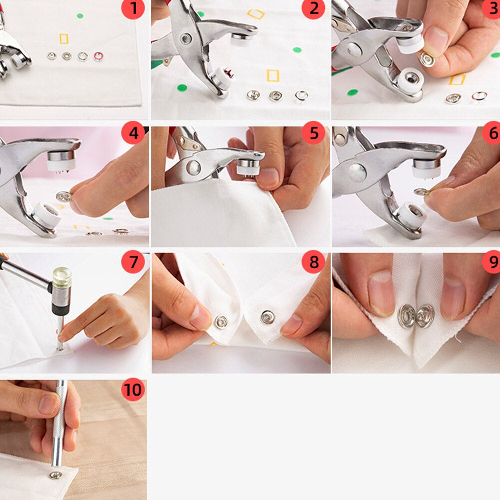 Lisslune | Button Snap Fastener Sewing Tool