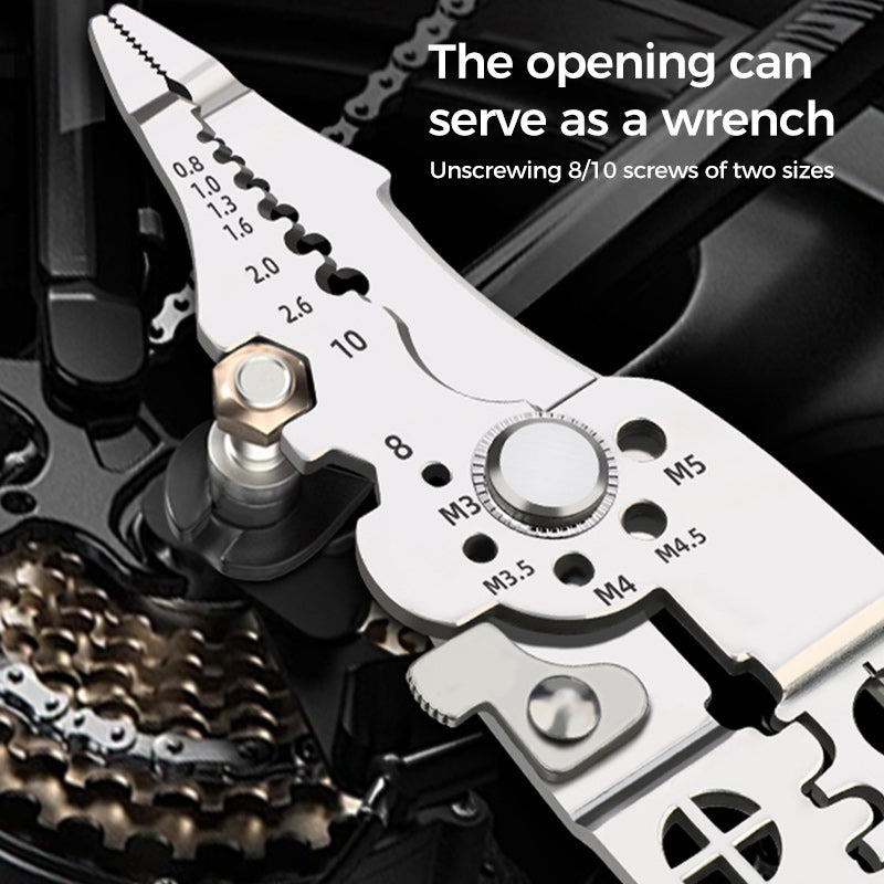 Lisslune | Multifunctional Stripping Tool Crimping Pliers Cutting Pliers