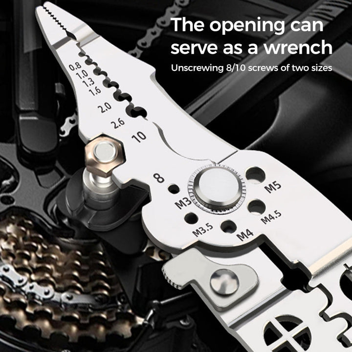 Lisslune | Multifunctional Stripping Tool Crimping Pliers Cutting Pliers