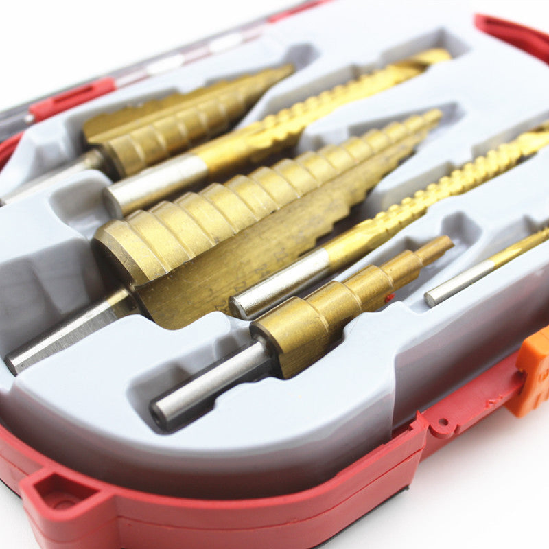 Lisslune | Step Drill Nut Cutter Drill Set (6 pieces)
