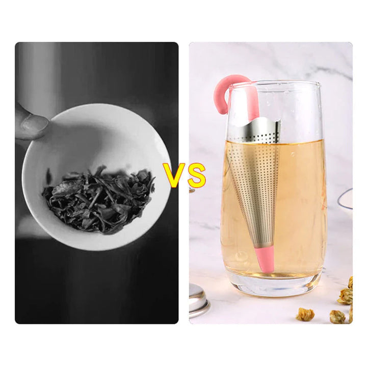 Lisslune | Stainless Steel Tea Strainer Umbrella