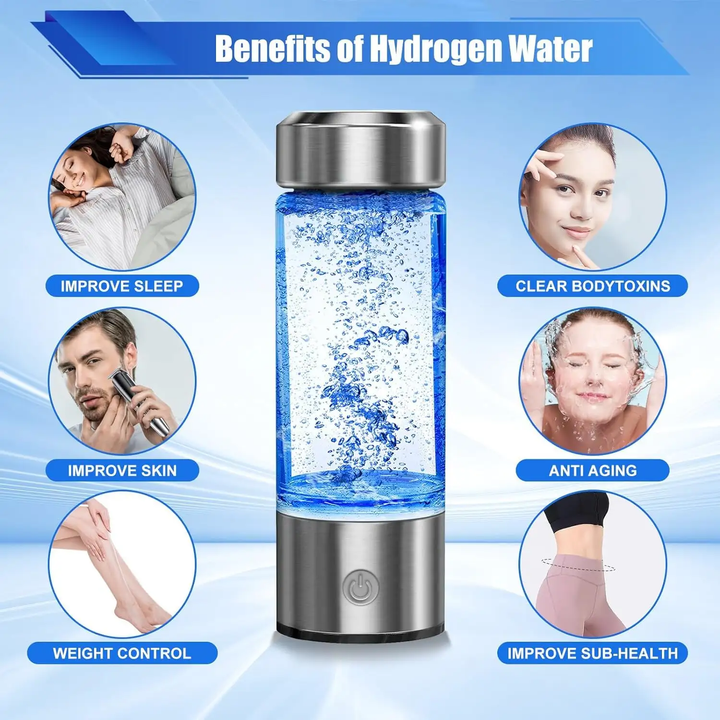 Lisslune | Aquyn Hydroclear Hydrogen Water Bottle – Premium Hydrogen-Rich Water Bottle for Daily Health