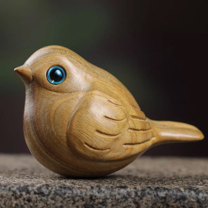 Lisslune | Handcrafted Wooden Carving Bird