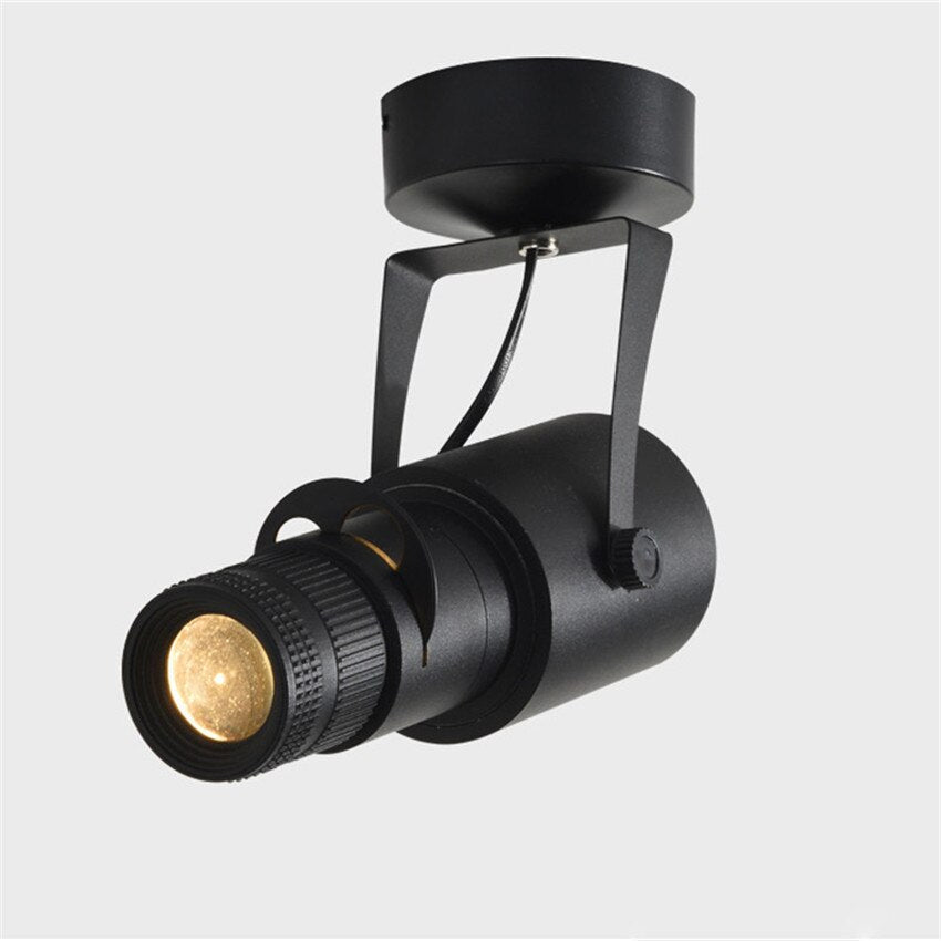 Lisslune | Adjustable LED spotlight - focus light background