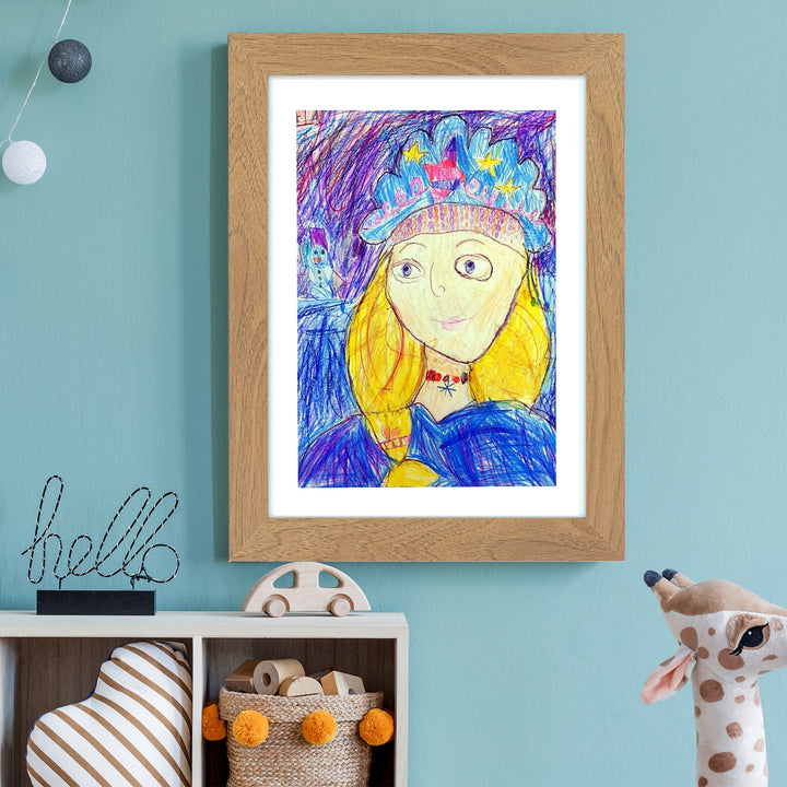 Lisslune | Art photo frame for children